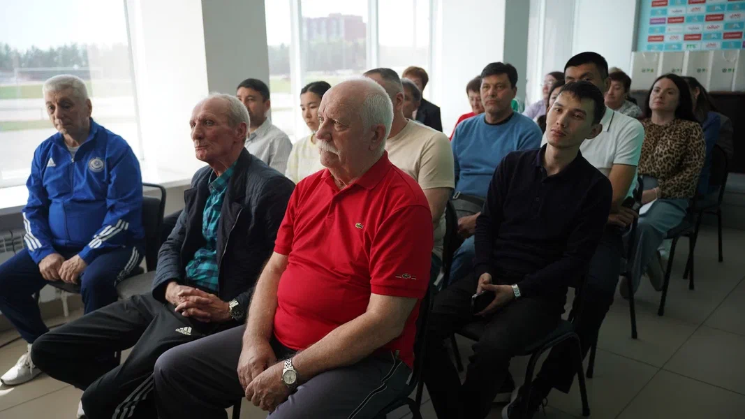 Подробнее о статье Торжественная встреча с ветеранами футбола Костанайской области
